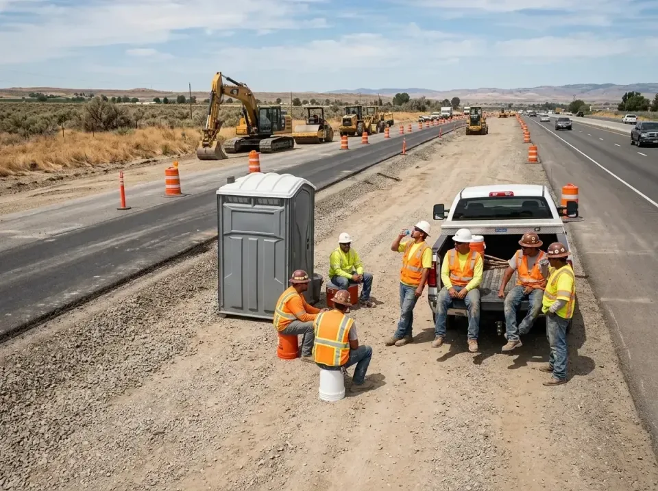 highway-road-construction-crew-007 — frequently asked questions, Porta Potty and Restroom Rentals in Bartlesville, OK